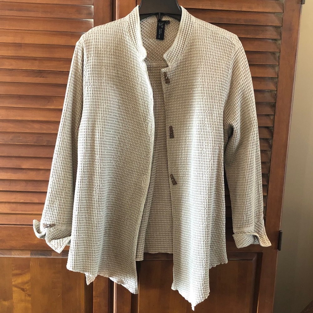 Waffle jacket